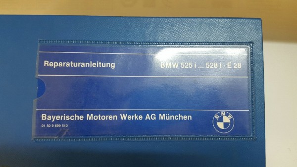 BMW 525 528 528i (E12) WERKSTATTHANDBUCH