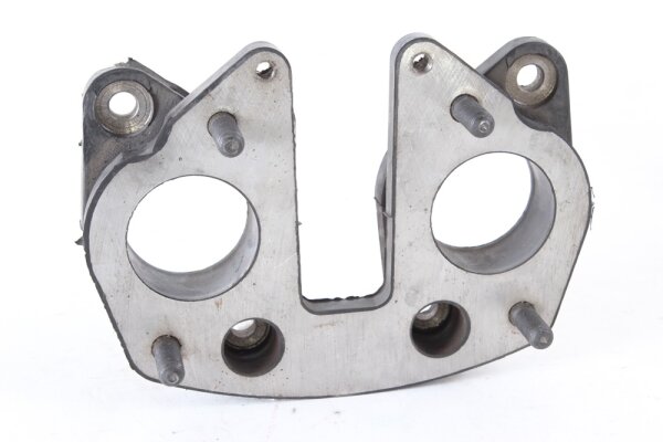 Vergaserflansch Ansaugflansch doppelt 40mm Alfa 75 1.6+Spider 90 1.6+Alfetta ab 06/83 NOS