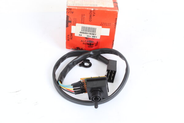 Spiegelschalter für zwei Rückspiegel  ohne Befestigungsmutter Alfa GTV6+Spider NEU Original