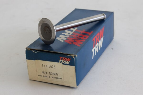 Auslaßventil Satz (4 Stück) natriumgefüllt 34 mm 1300cc Alfa 105/115 NOS