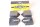Bremsbelag-Satz Dunlop vorne (nur Dunlop-Bremse) Giulia 1. Serie,Spider Rundheck, GT bis BJ, 67 NOS Original