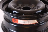 Stahl-Felge 1 Stück schwarz 5,5J x 13 Alfa 33 NOS Original, Leicht beschädigt