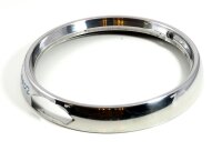 Scheinwerferchromring mit Höhenverstellung Alfa Bertone1300-1600 bis Bauj.1973 NOS-Original