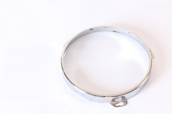 Scheinwerferhaltering -einfassung Chromring re/li Alfa Giulia Super 1600 NOS Original