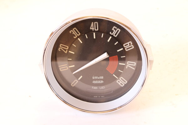 Drehzahlmesser Veglia-Borl.(gebraucht guter Zust.)Bertone 1300 Kantenhaube
