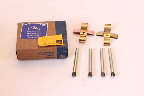 Befestigungssatz Bremsbeläge hinten Alfa 105/115 NOS-Orig. ATE