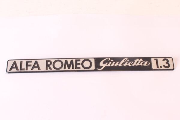 Modellzeichen Schriftzug ALFA ROMEO Giulietta 1.3 Giulietta 1.3 NOS Original
