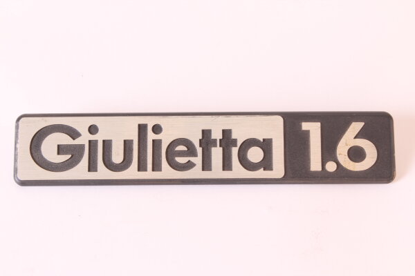 Modellzeichen Schriftzug Giulietta 1.6 Giulietta 1.6 NOS Original