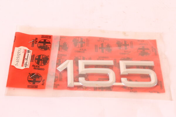 Modellzeichen Schriftzug 155 NEU Alfa 155