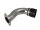 Ansaugkrümmer-Rohr links Chrom Alfa 155+164+166+Spider 916+GTV 1995-2005 - V6 12V NEU Original