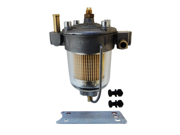 Filtergehäuse KING inklusive Filter, Unterteil Glas Alfa 105/115 NEU