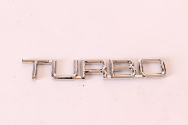 Modellzeichen Schriftzug TURBO Alfa 75 Turbo + 164 Turbo NEU Original