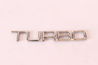 Modellzeichen Schriftzug TURBO Alfa 75 Turbo + 164 Turbo...