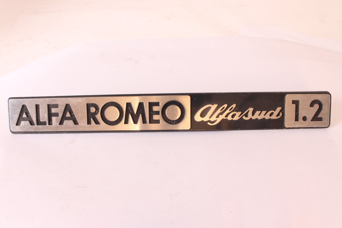 Model designation lettering ALFA ROMEO alfasud 1.2 Alfasud 1.2 NOS Or