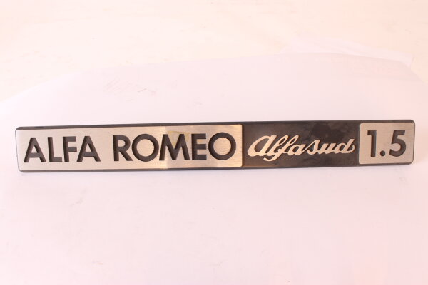 Modellzeichen Schriftzug ALFA ROMEO alfasud 1.5 Alfasud 1.5 NOS Original