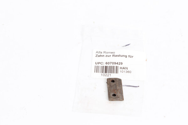 Zahn zur Rastung für Handbremshebel Alfa Romeo Alfasud - NEU - Original