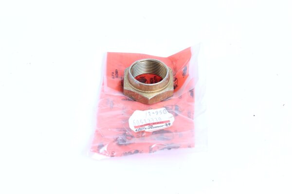 Mutter mit Sicherungsbund Alfa GTV-6/75/90 Antriebsflansch hinten NOS-Orig.