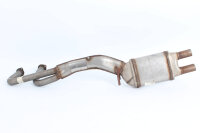 Alfa Romeo Vorschalldämpfer mit Kat, Alfa 75 (Form und Halterung anders wie bei 30486) NEU Original