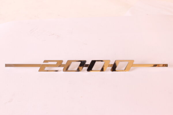 Modellzeichen Schriftzug"2000" Bertone 2000 NOS Orginal
