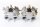 Satz Doppelvergaser Dellorto DHLA 40 L NOS Alfetta 1.8 - 2.0 3.Serie