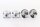 Satz Kolben 80 mm STD x 68,5 NOS Alfa 33